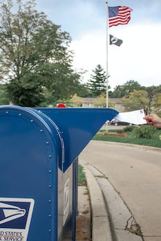 Addressing A Post Card